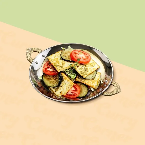Brinjol And Cheese Salad